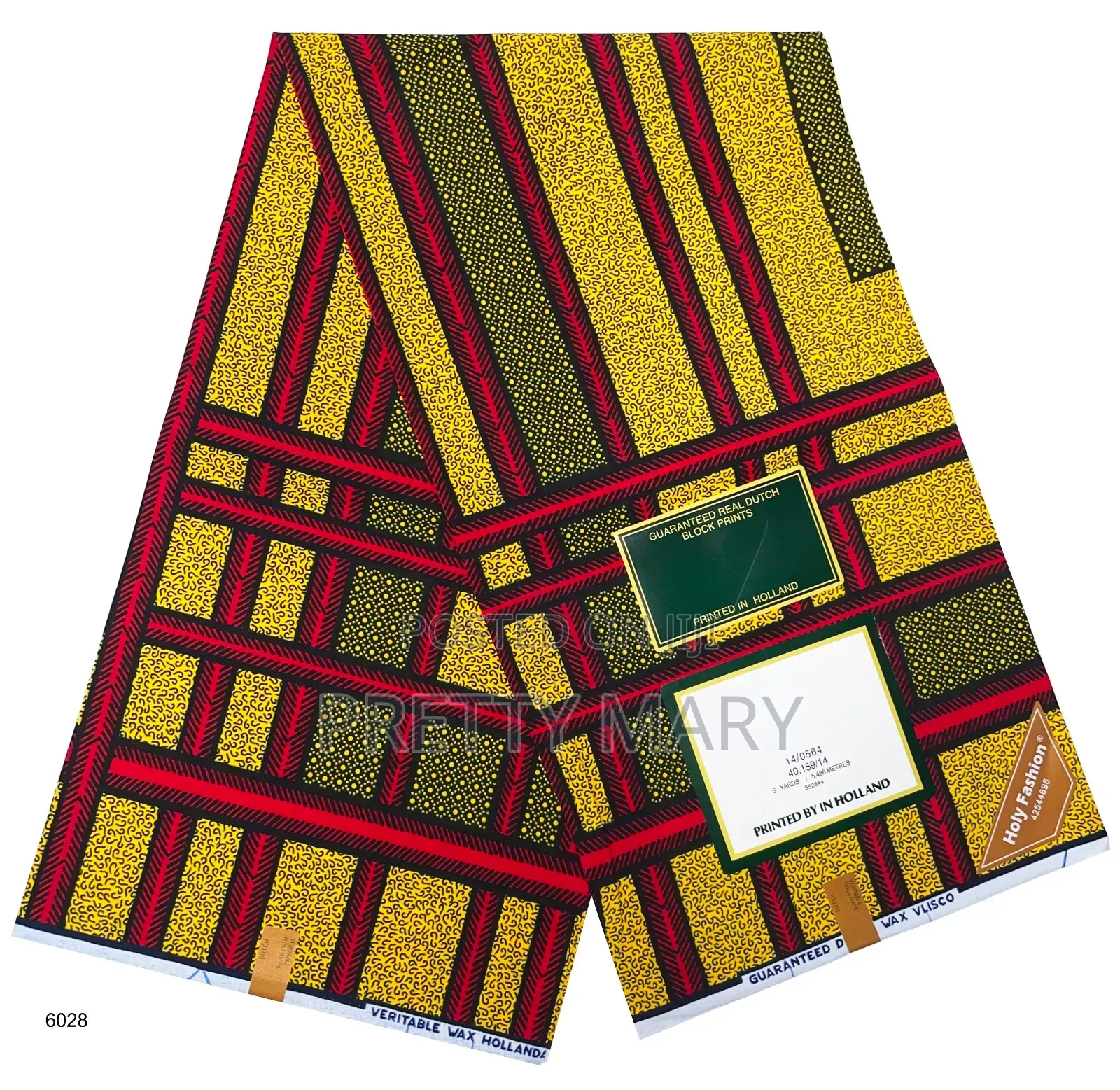 Guaranteed Real Dutch Ankara Fabric