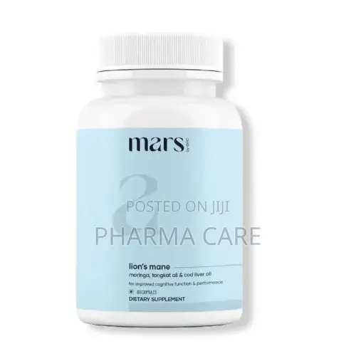 Lions Mane 60 Capsules With Moringa, Tongkat Ali & Cod Liver Oil