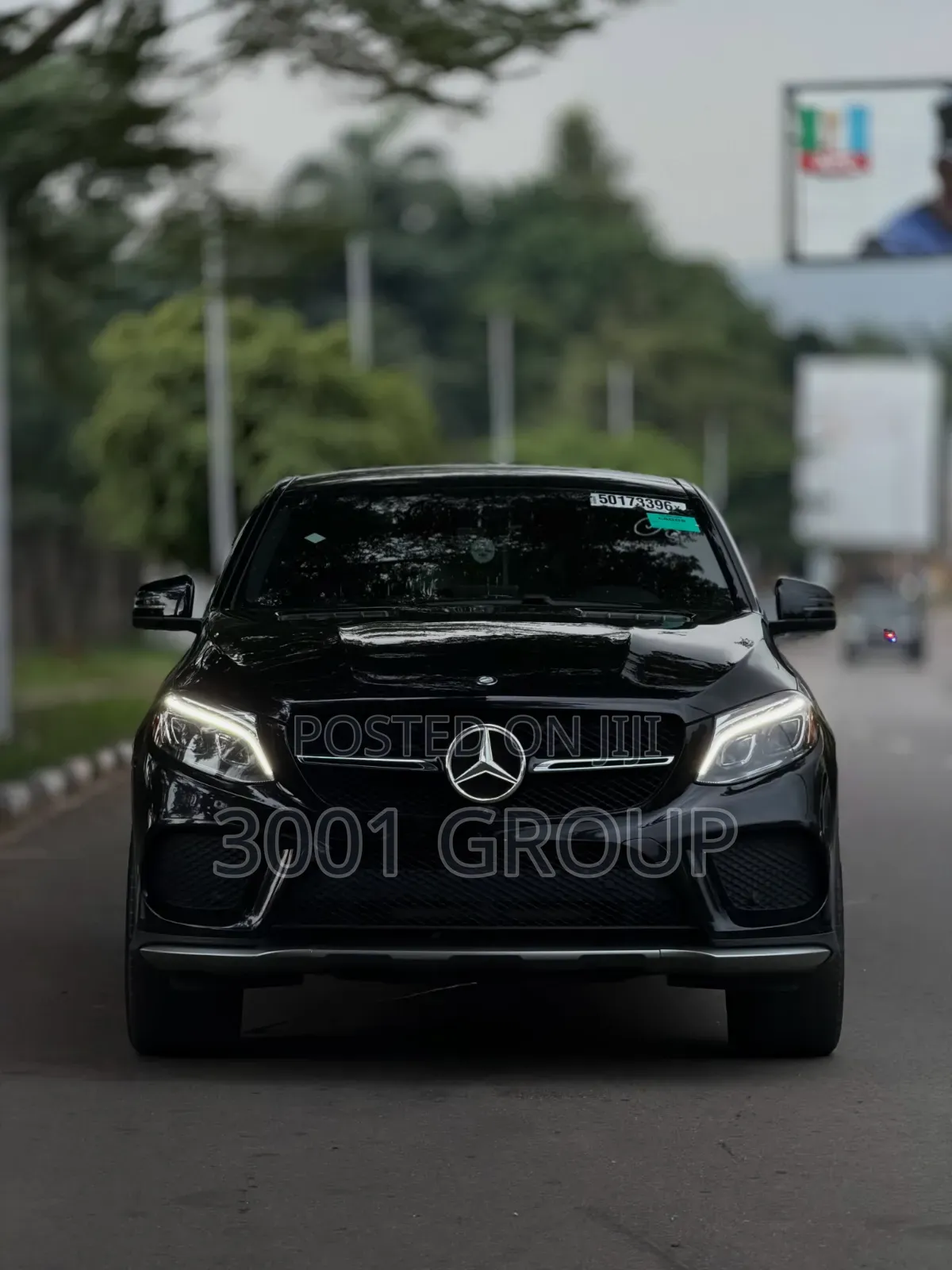 Mercedes-Benz GLE-Class 2017 Black