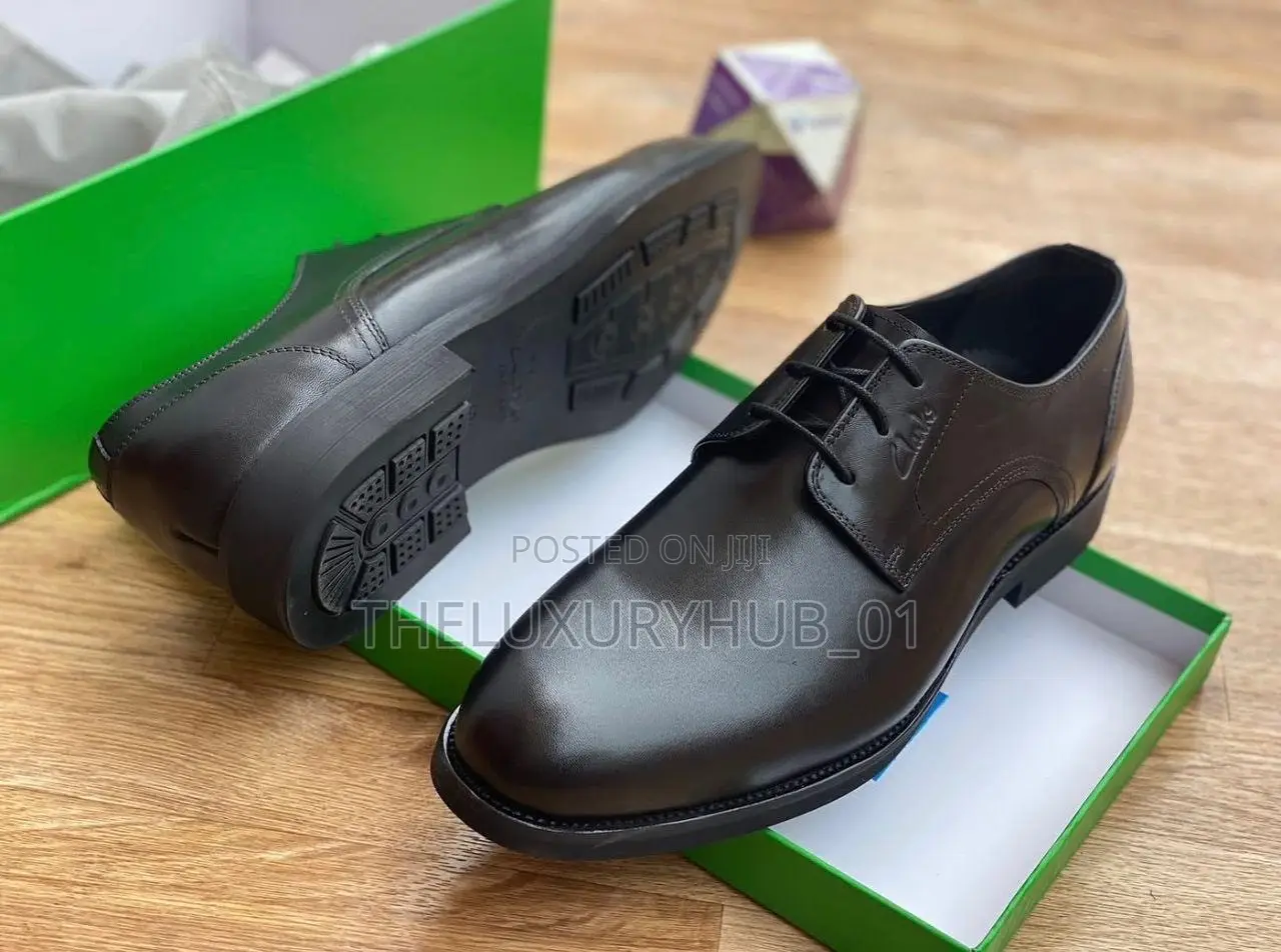 High Quality Clark Oxford Leather Shoes
