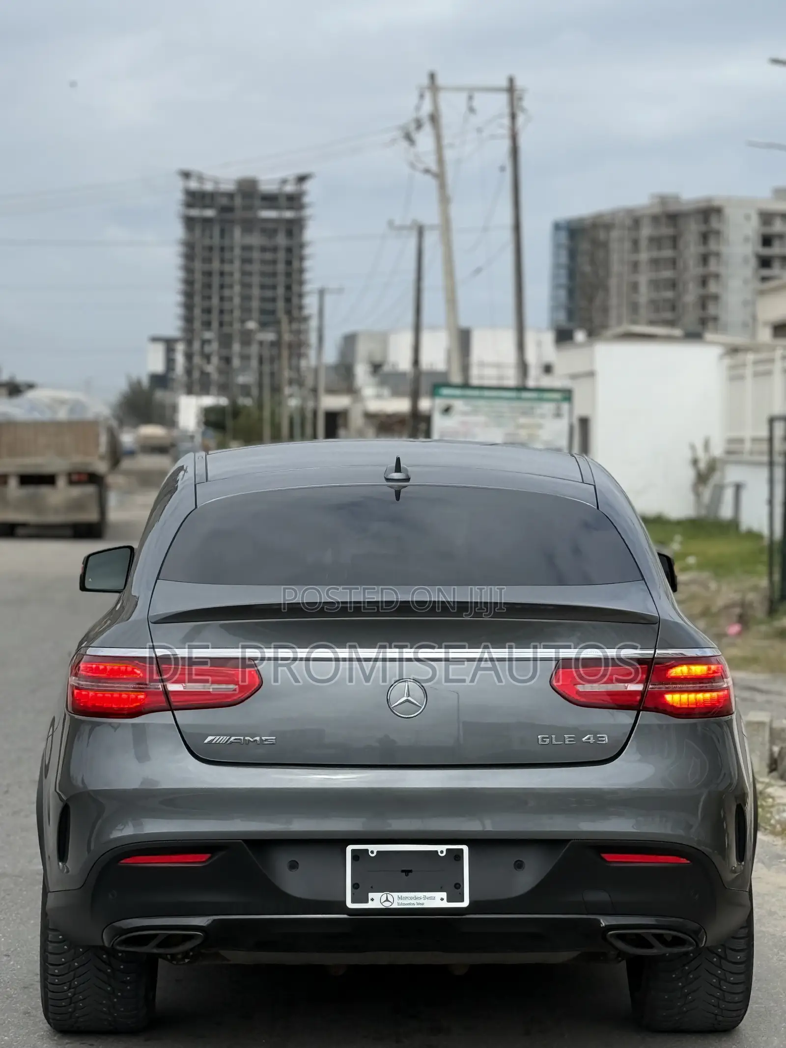 Mercedes-Benz GLE-Class AMG GLE 43 4MATIC 2019 Gray