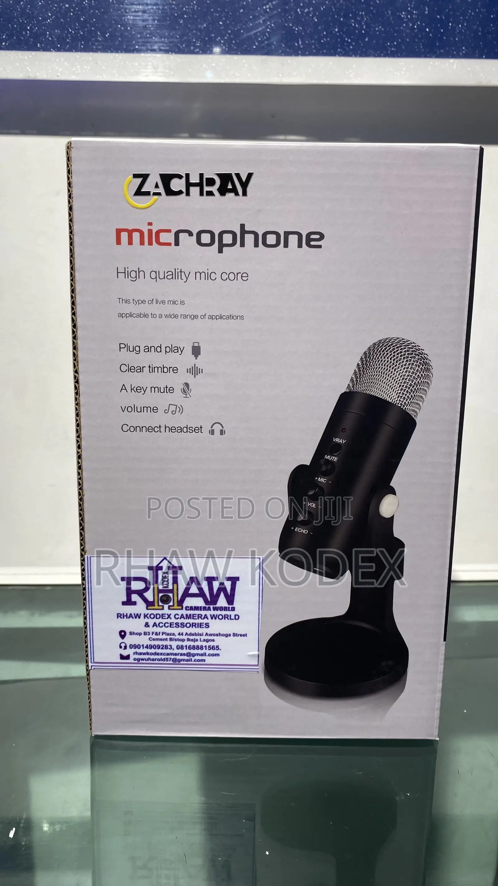 Table Podcast Microphone