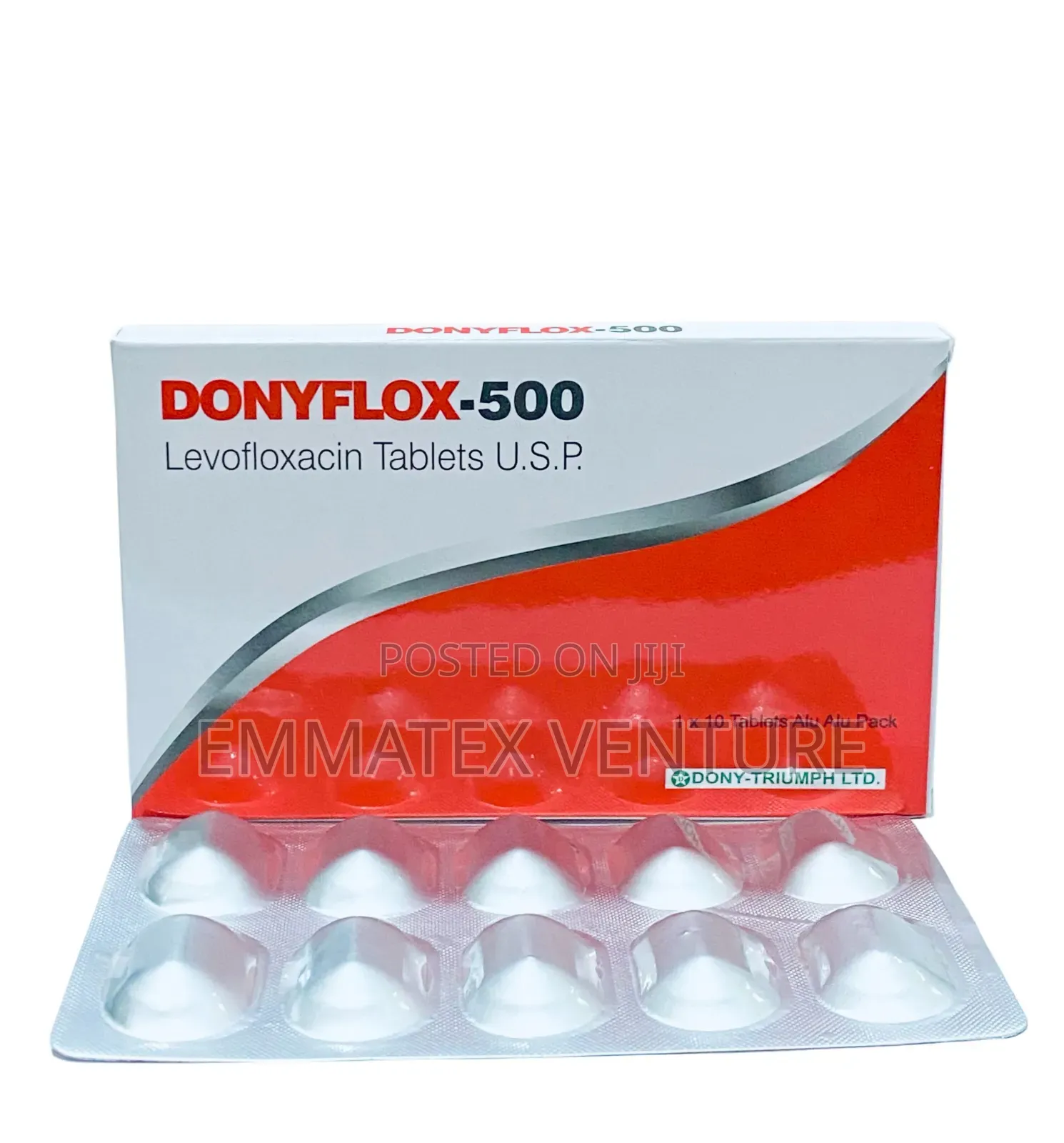 Donyflox-500mg Tablet (Levelofloxacin) X10