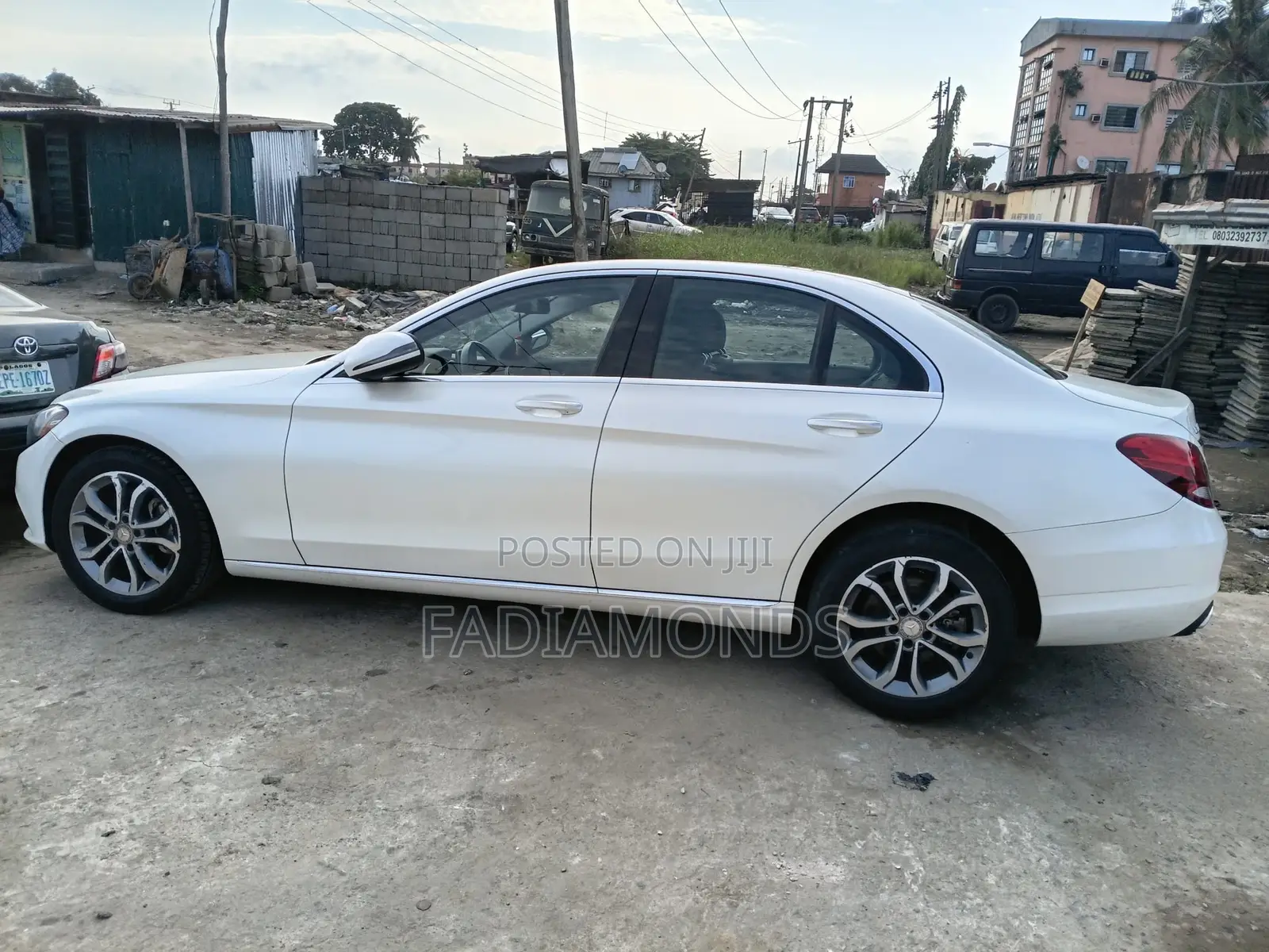 Mercedes-Benz C300 Base 4Matic Sedan AWD (2.0L 4cyl 7A) 2016 White