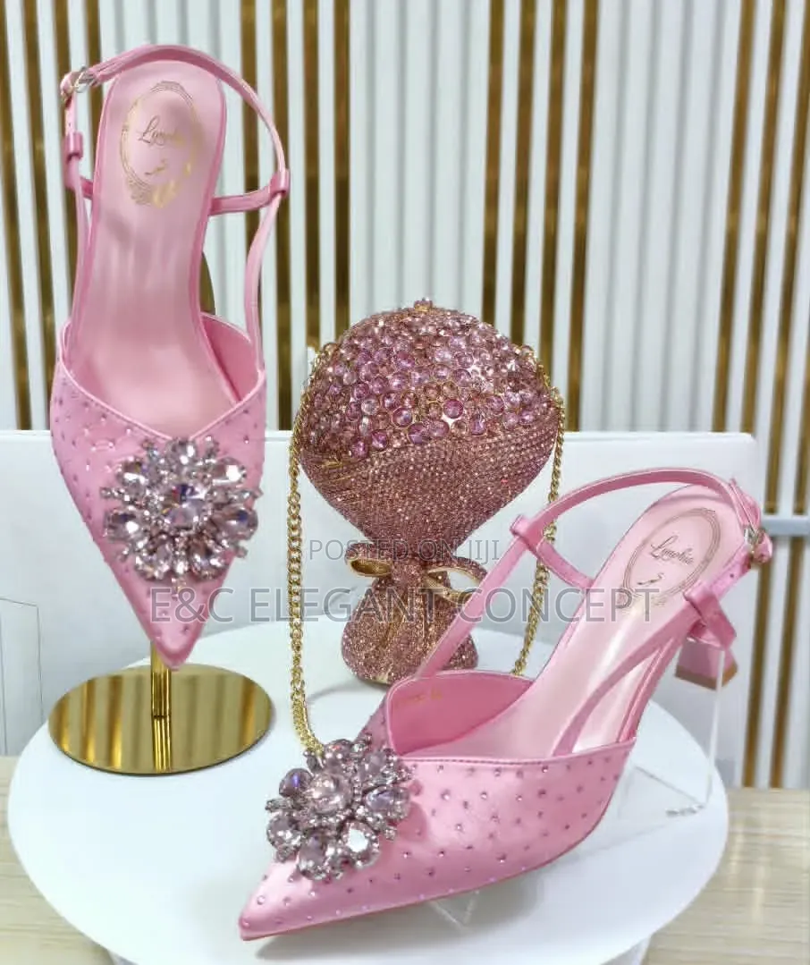 Luxury Quality Shoe and Purse Set