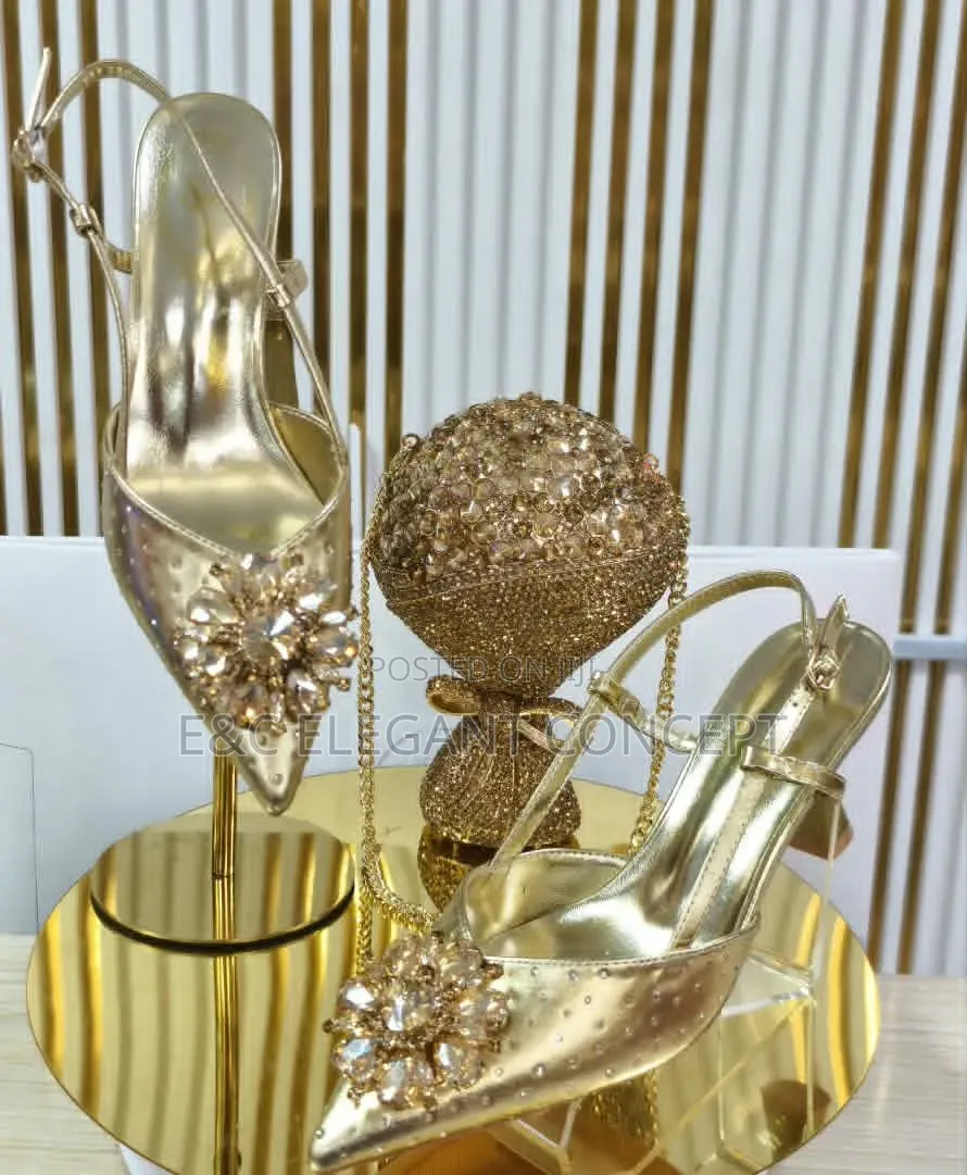 Luxury Quality Shoe and Purse Set
