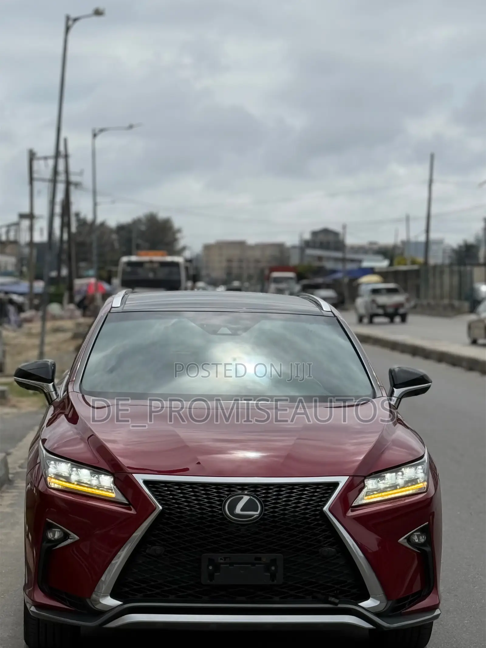 Lexus RX 350 F Sport AWD 2016 Red