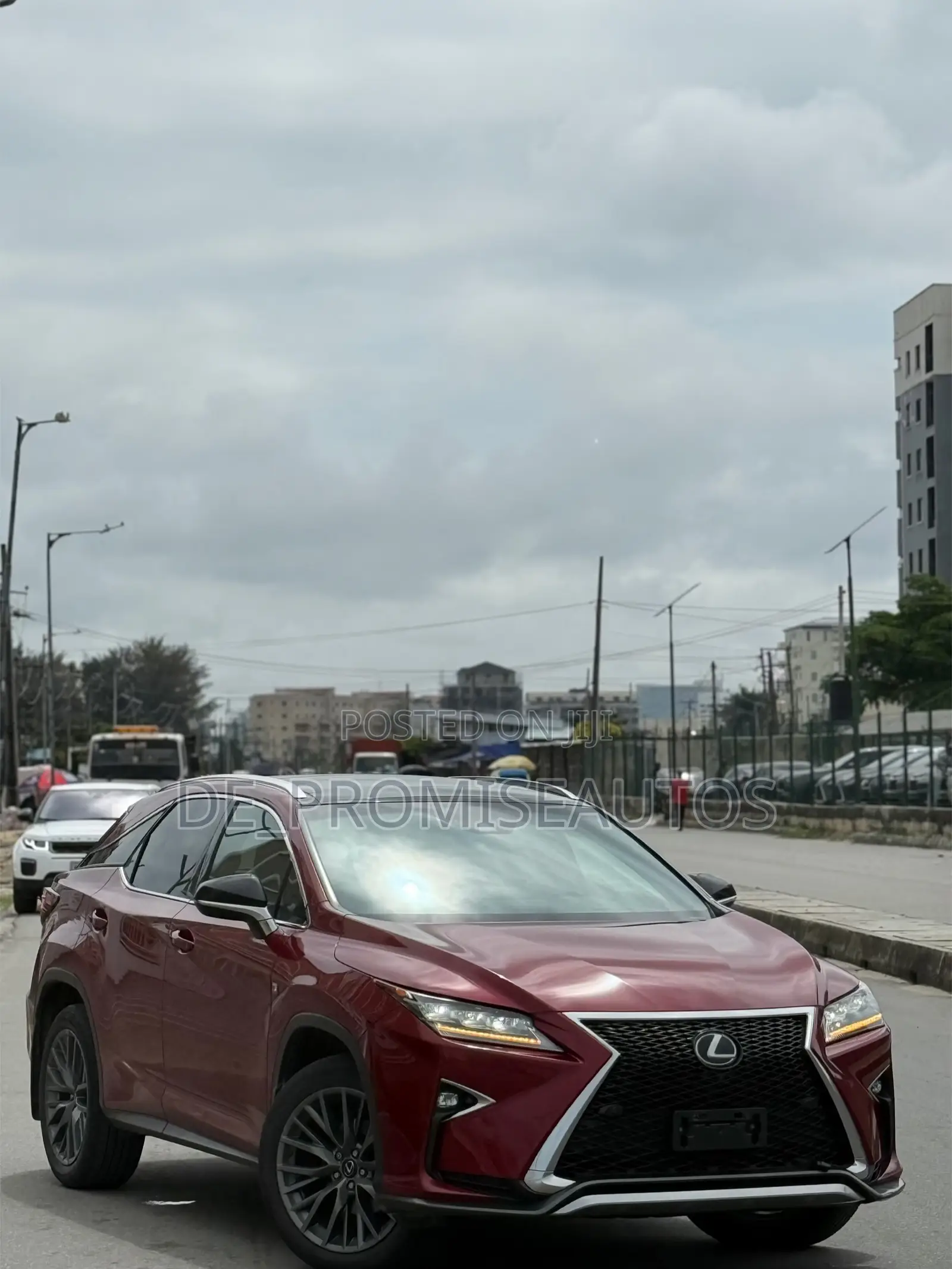 Lexus RX 350 F Sport AWD 2016 Red