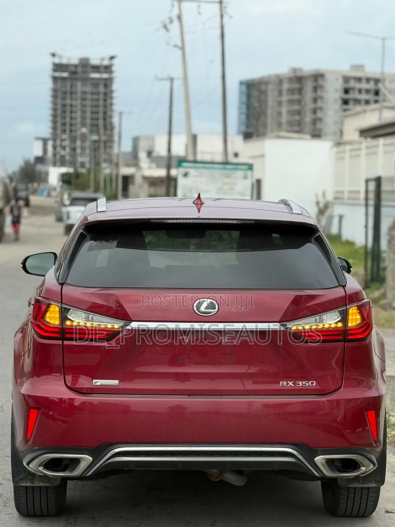 Lexus RX 350 F Sport AWD 2016 Red