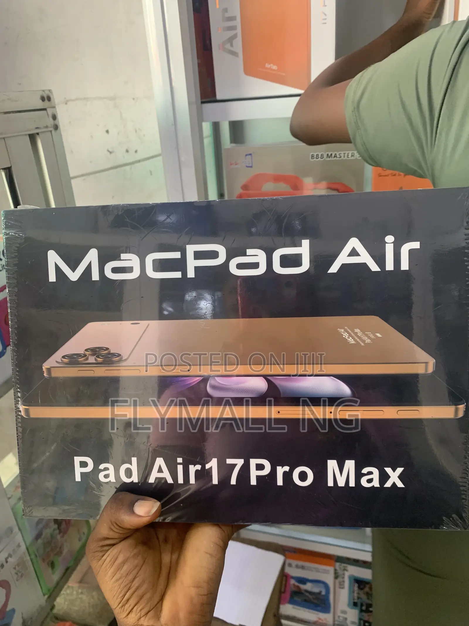 New MacPad Air 17 Pro Max 16 GB Black