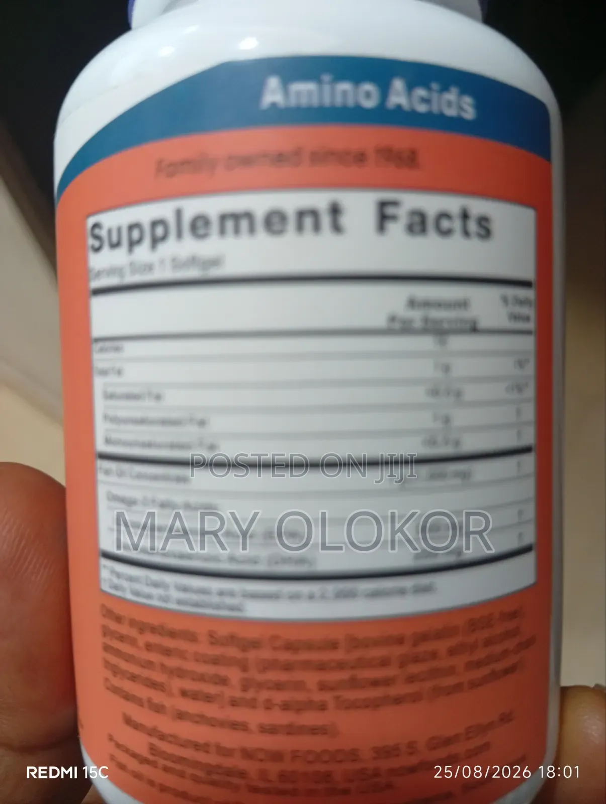 Now Ultra Omega-3 Fish Oil (Heart & Brain Health) 90 Softgels