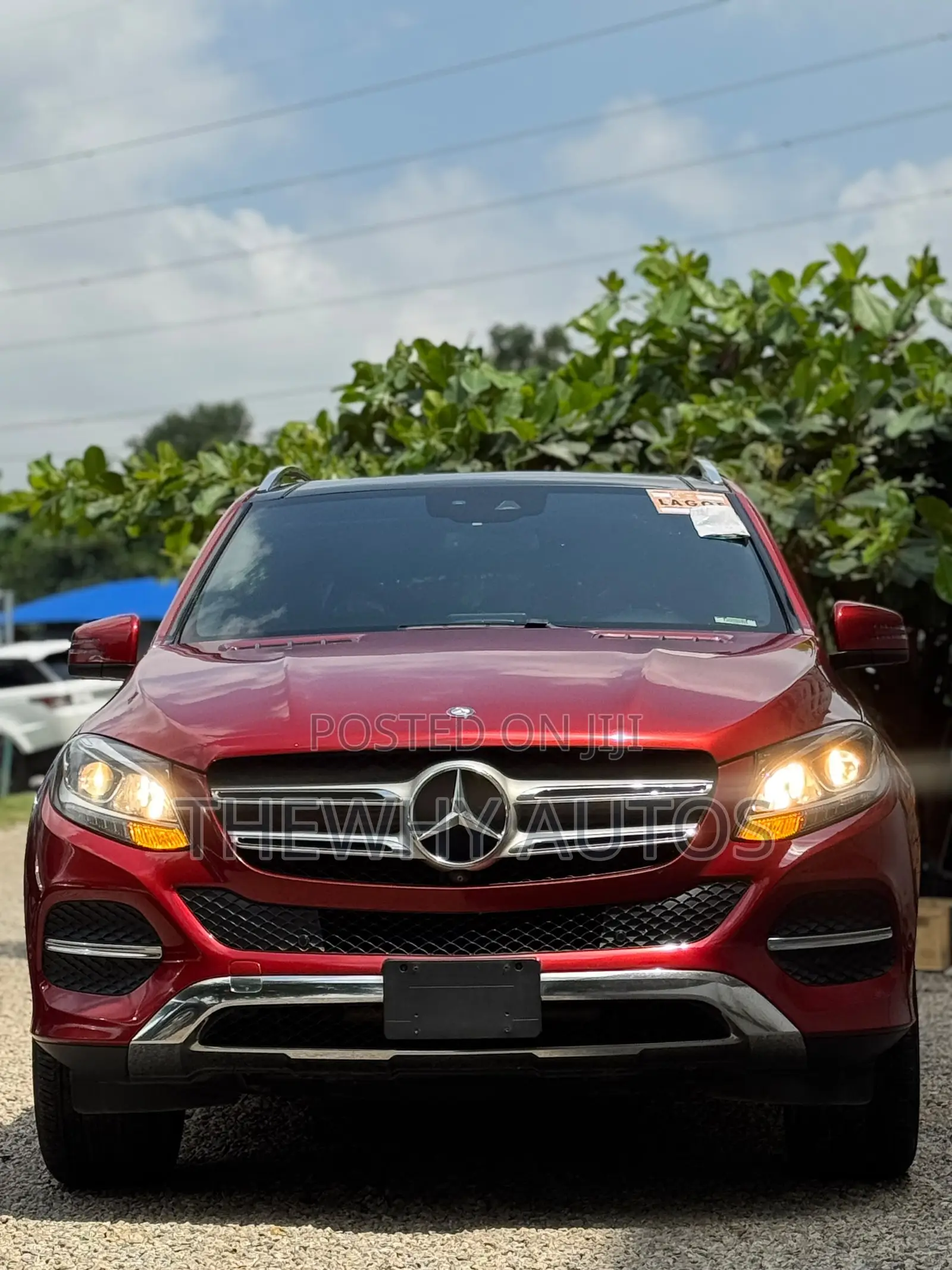 Mercedes-Benz GLE-Class GLE 350 2017 Red