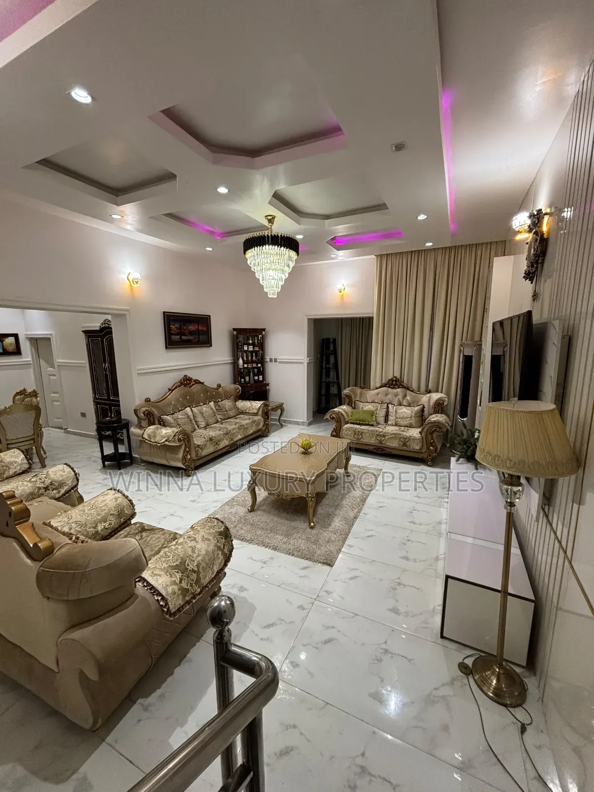 Furnished 6bdrm Duplex in Ochacho Estate, Life Camp for sale