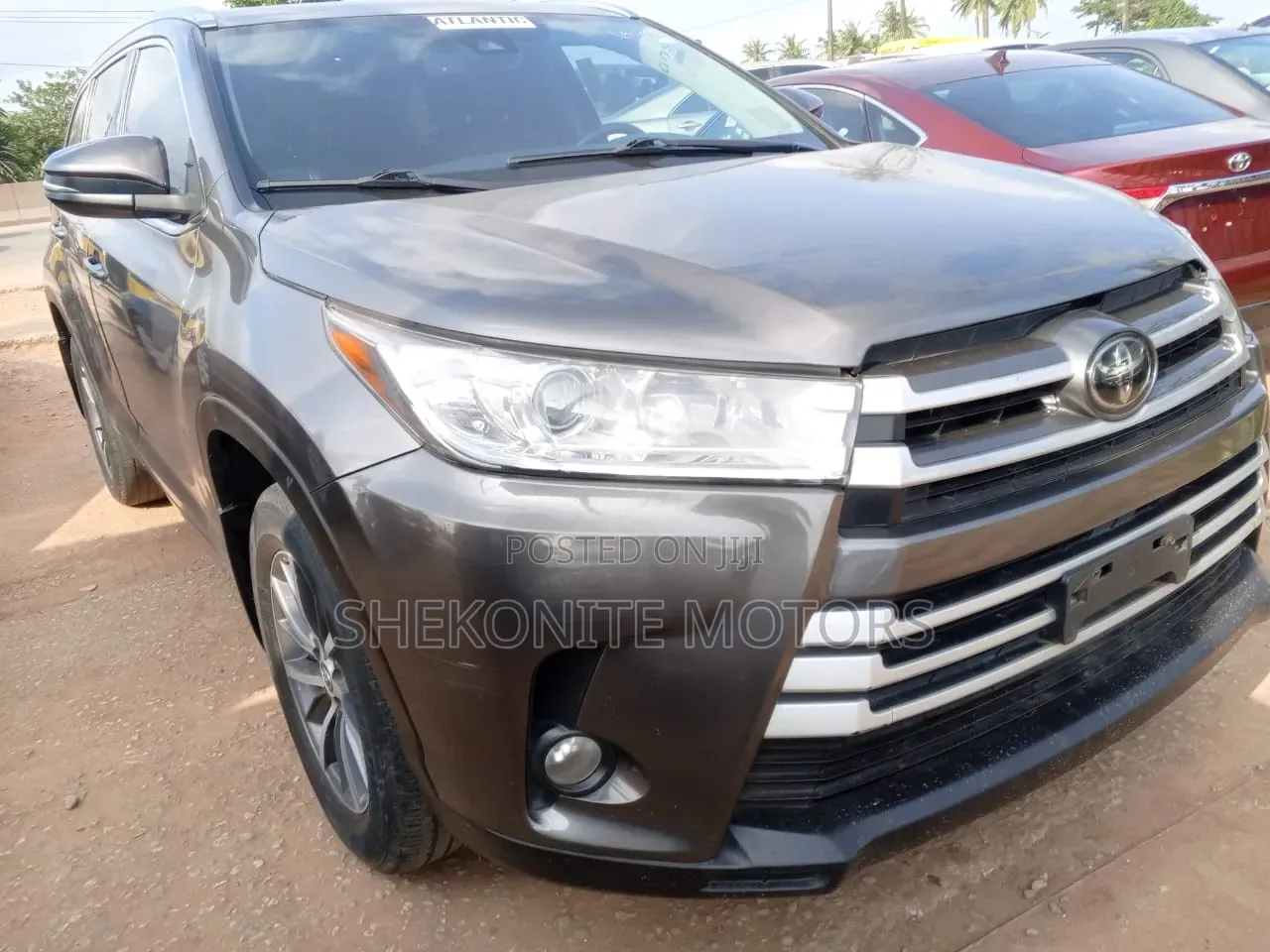 Toyota Highlander 2017 Burgundy