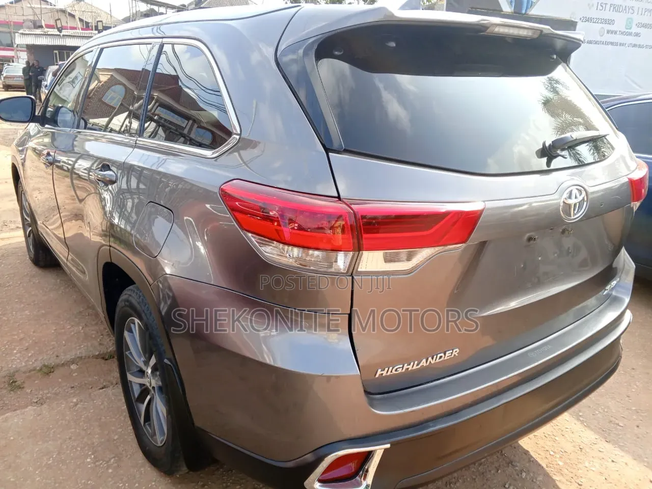 Toyota Highlander 2017 Burgundy