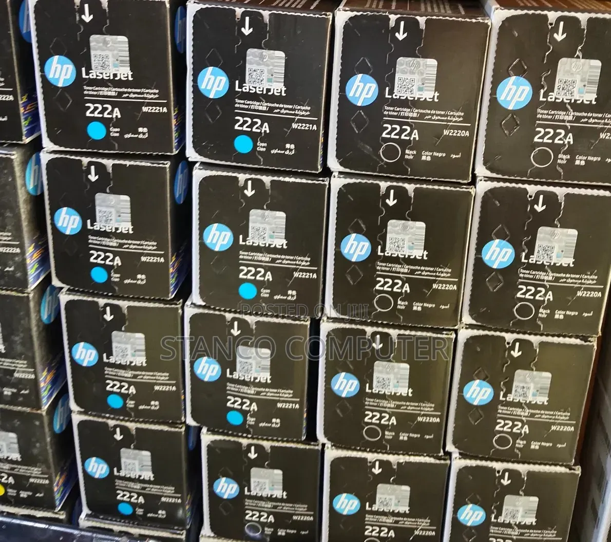 HP Genuine Toner Cartridge 222A Cyan