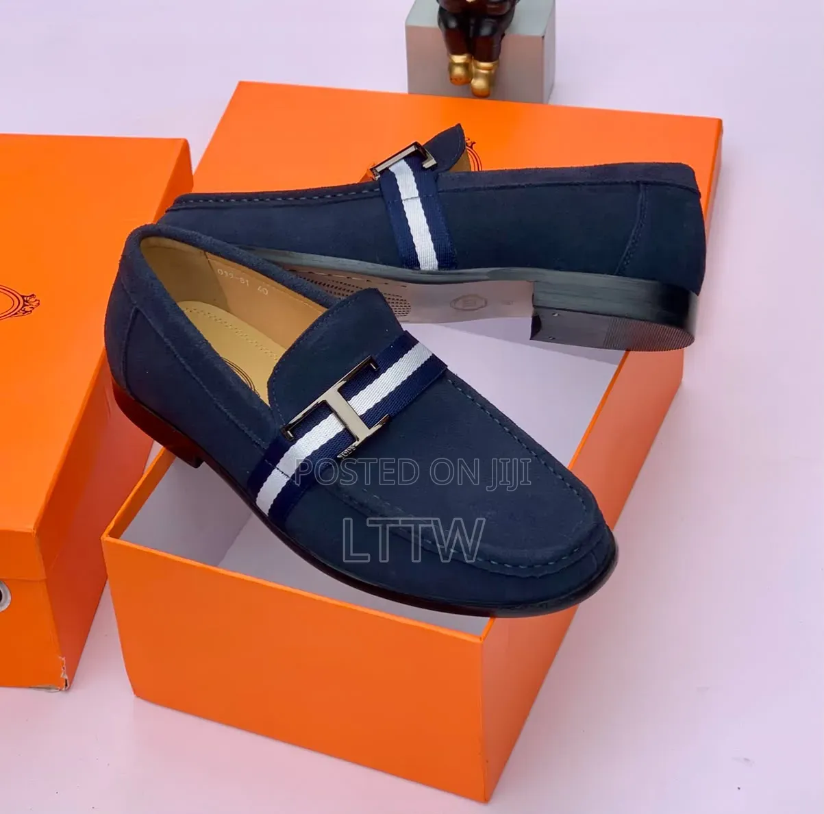 TOD'S Men’s Loafers | Premium Luxury Slip-on | Black & Navy Blue
