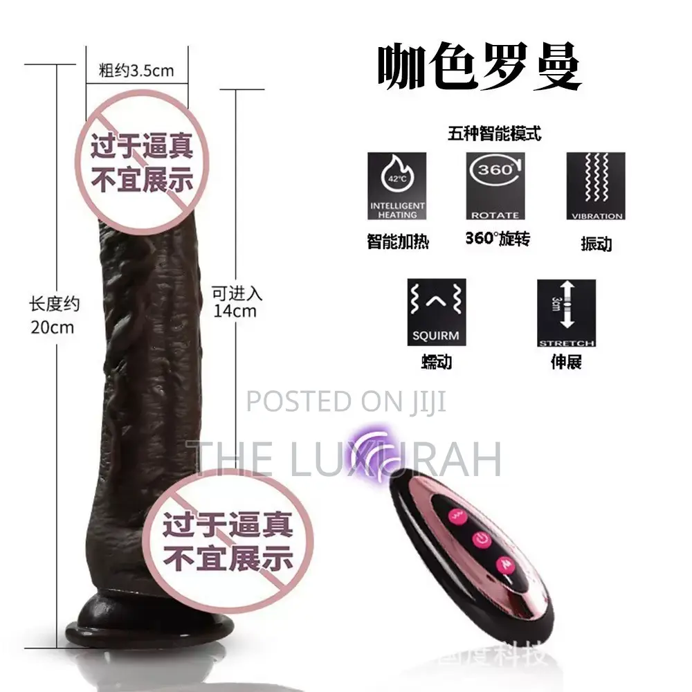 Remote-Controlled Rabbit Dildo -3-in-1 Pleasure Toy 😈🔥