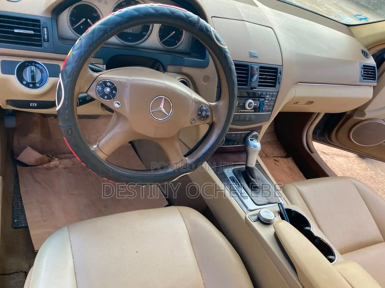 Mercedes-Benz C300 2008 Black