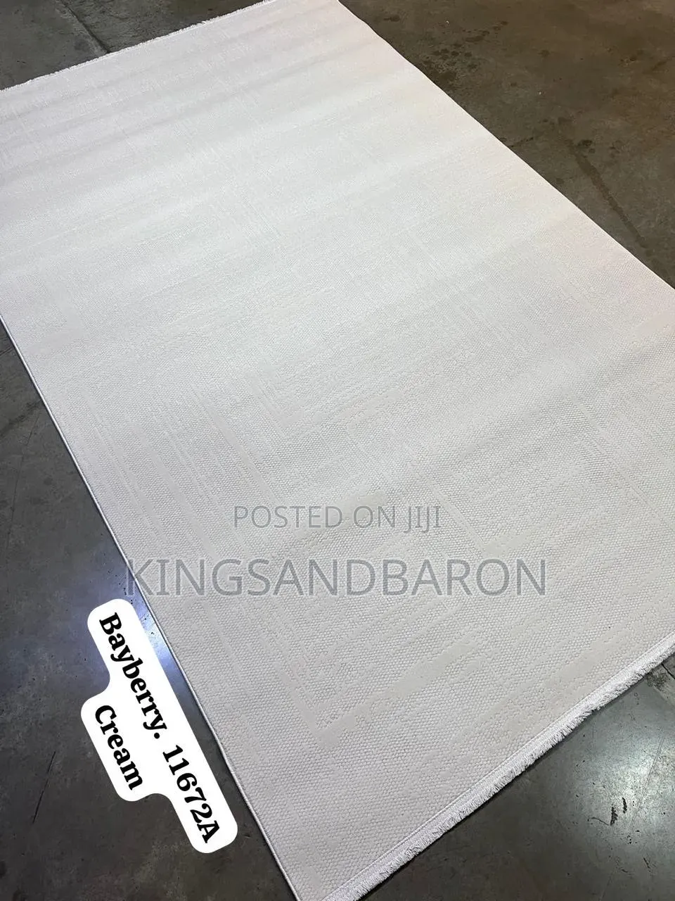7x10fts L.Beige Burberry Turkish Center Rugs