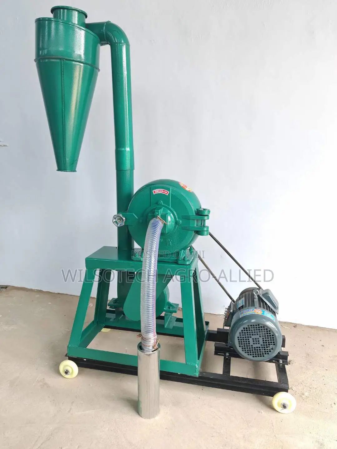 400-500kg/Hr Pulverizer With Electric Motor