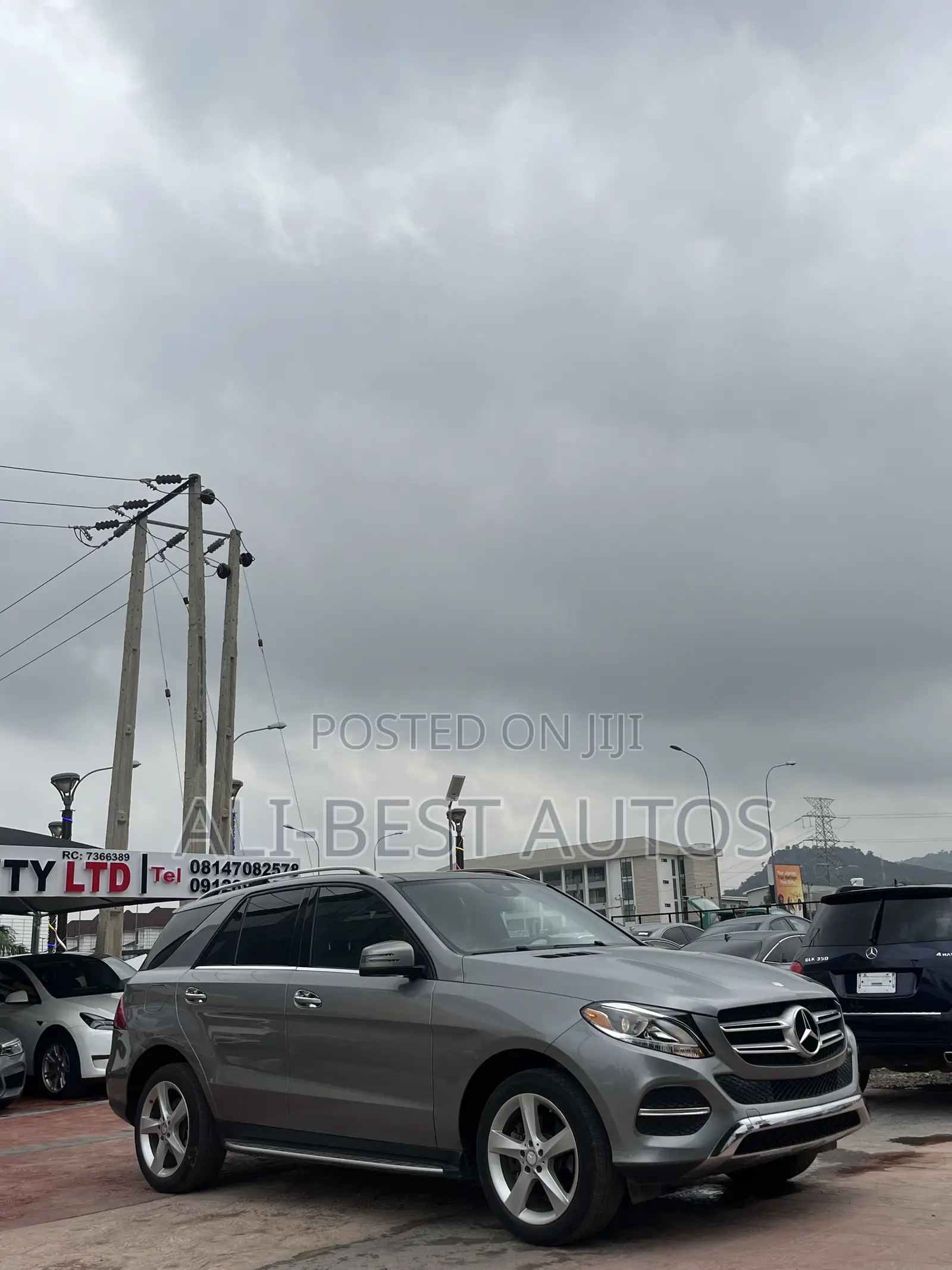 Mercedes-Benz GLE-Class 2016 Gray