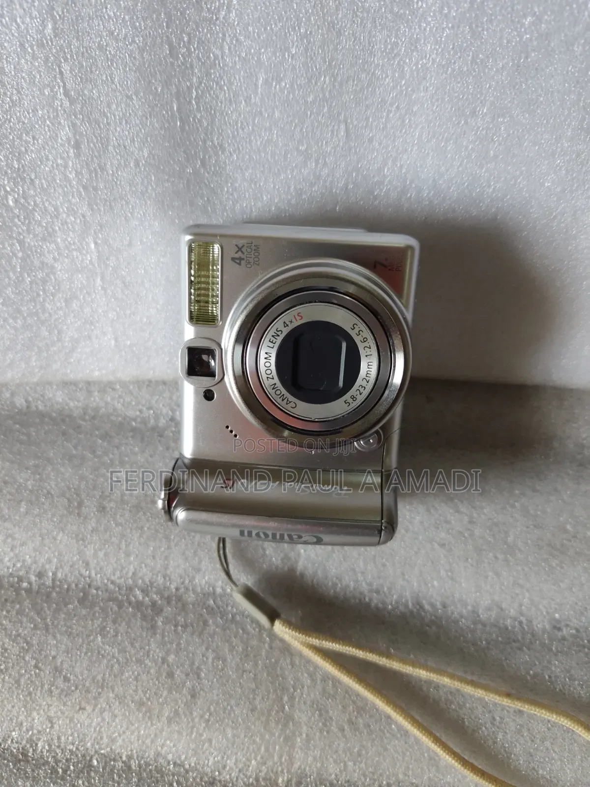 Canon Powershot Digital Photo & Video Camera for Vintage & Passport