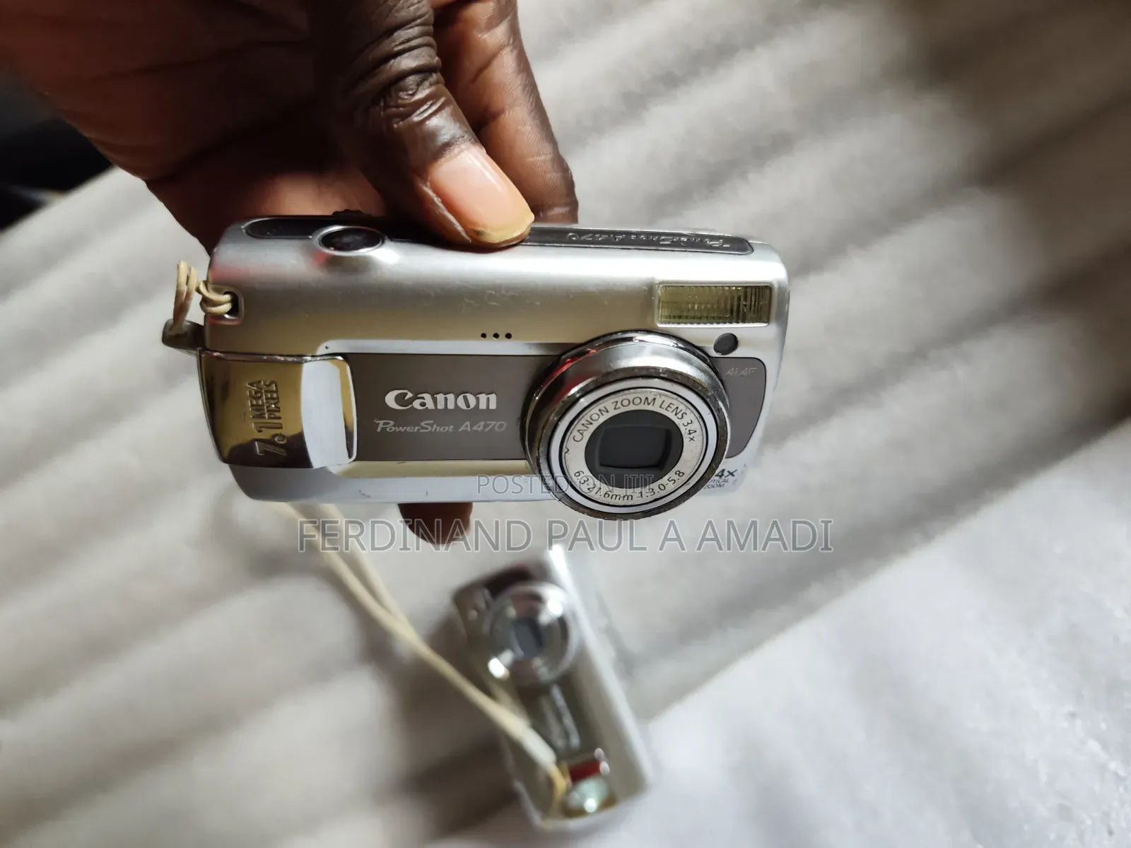 Canon Digital Photo & Video Camera for Vintage & Passport Snapping