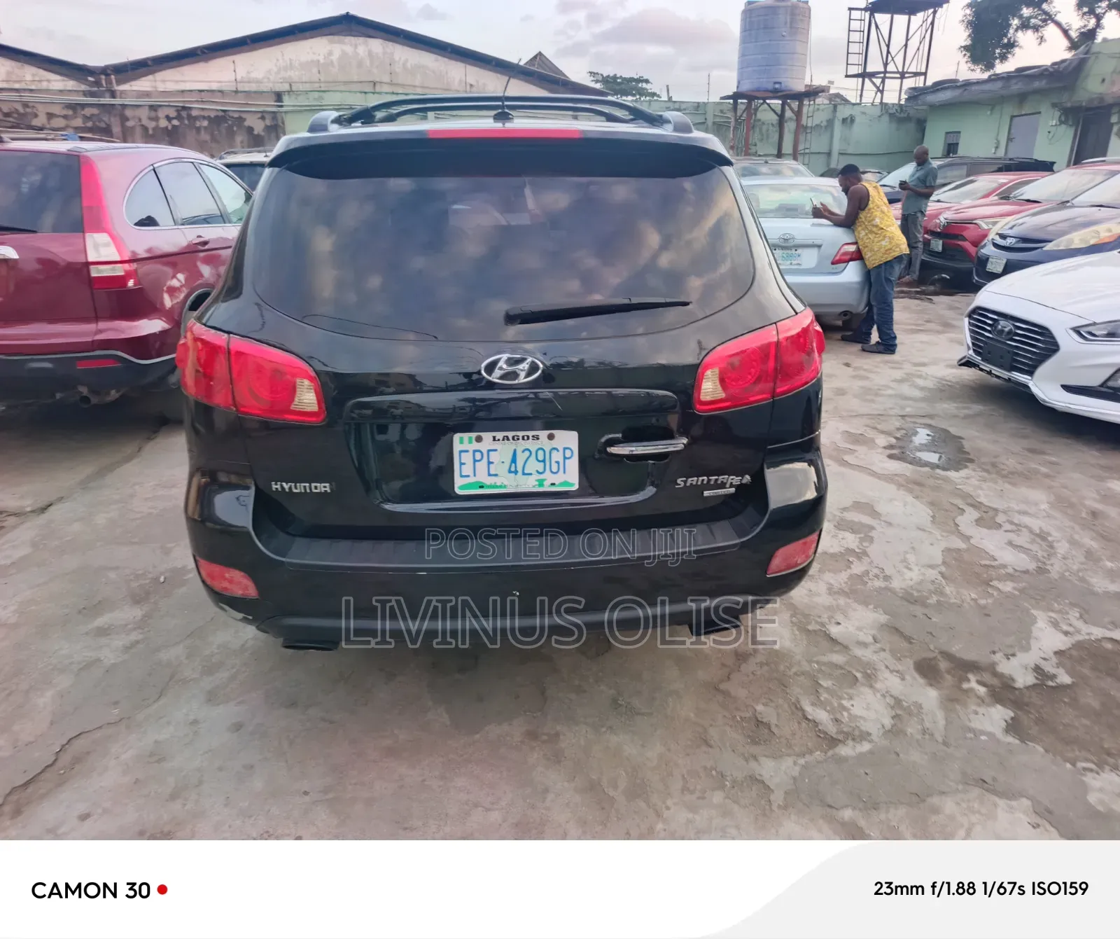 Hyundai Santa Fe 2007 Black