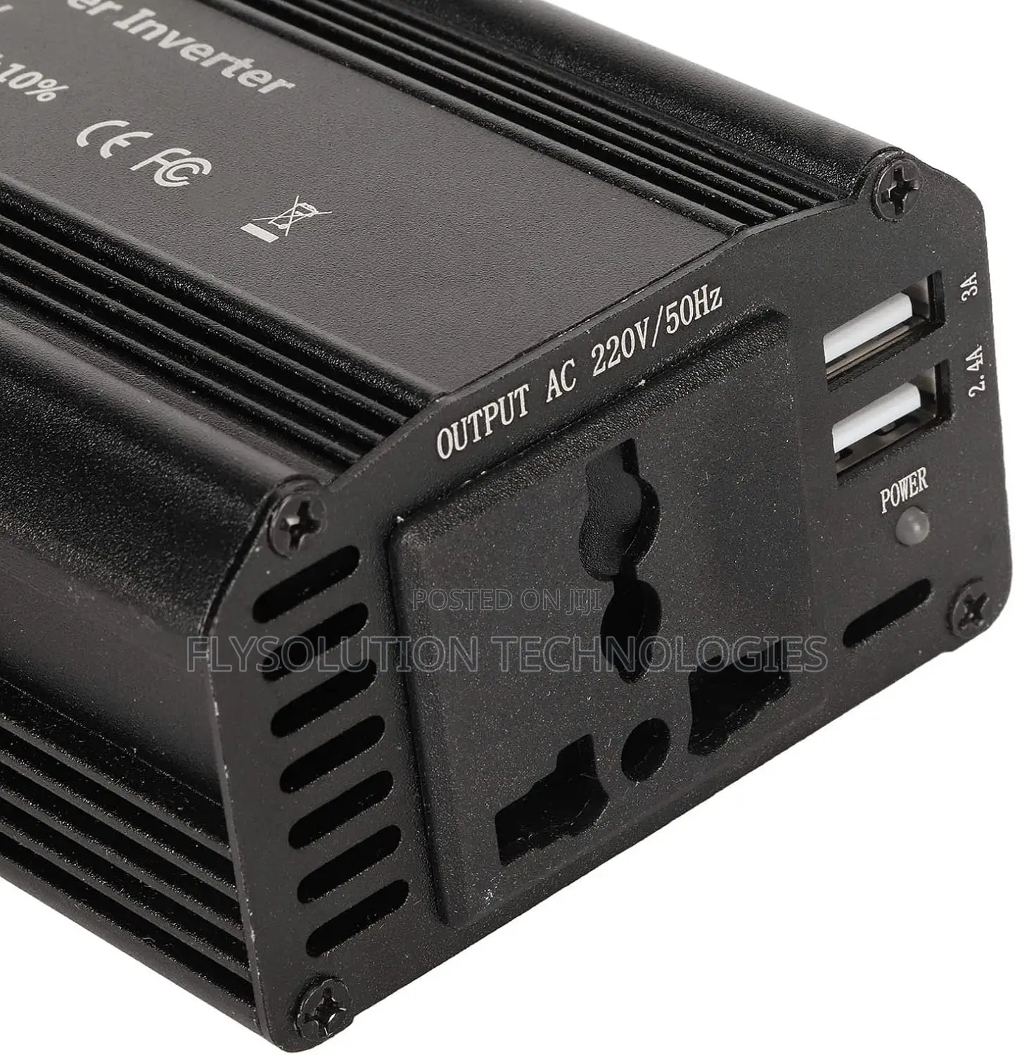 300W Potable Car Inverter DC AC Converter DC12V to 220V