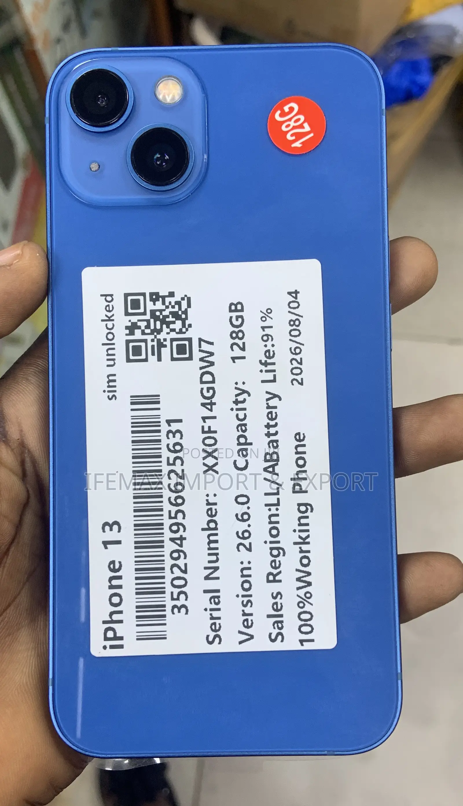 Apple iPhone 13 128 GB Blue
