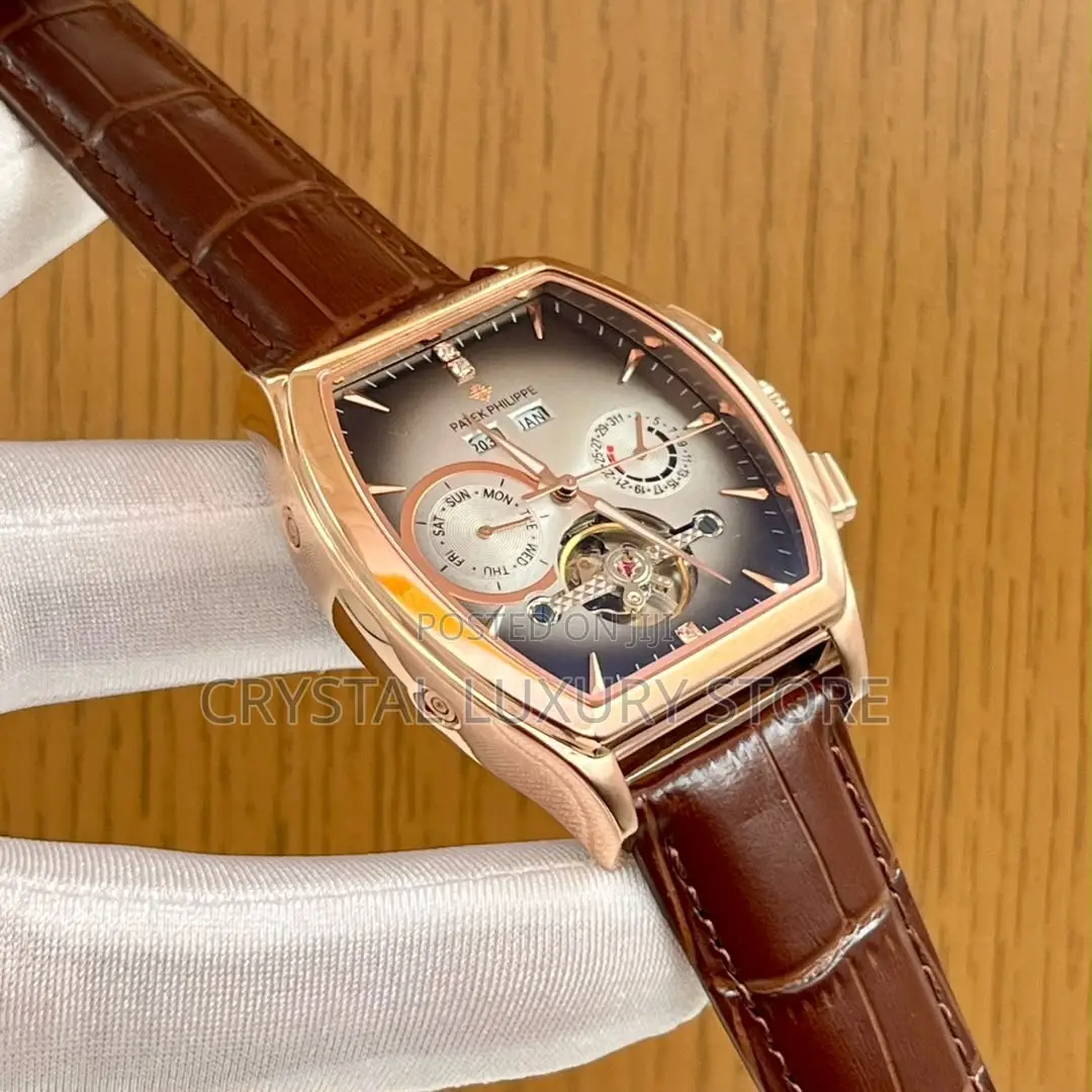 Patek Philippe Quality Luxury Men Automatic Engine Wristwatch