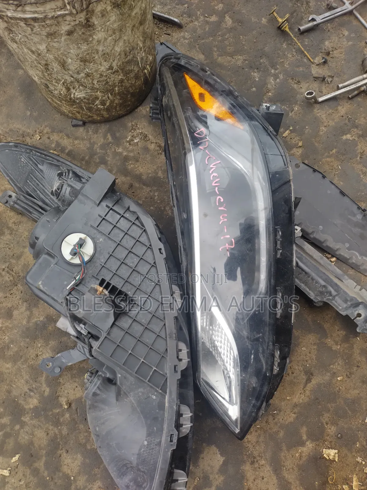 Set of Head Lamp Cruze 2017