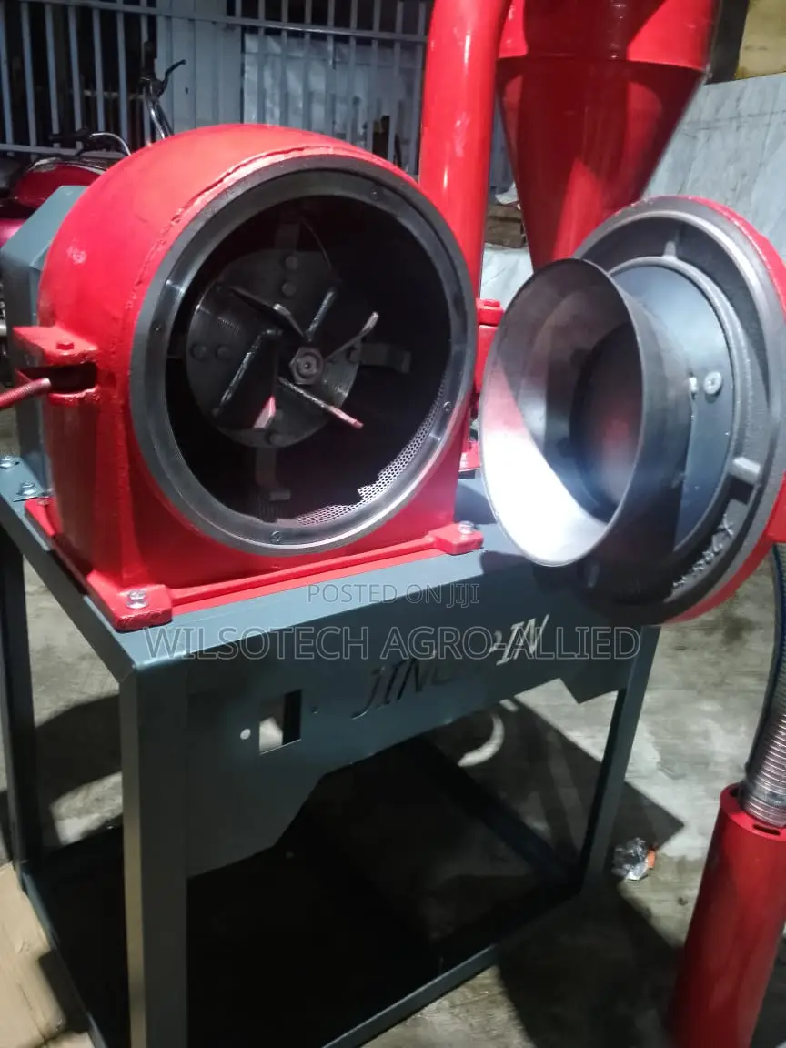 300kg/Hr Pulverizer Machine With Cyclone Powered With Electric Machine