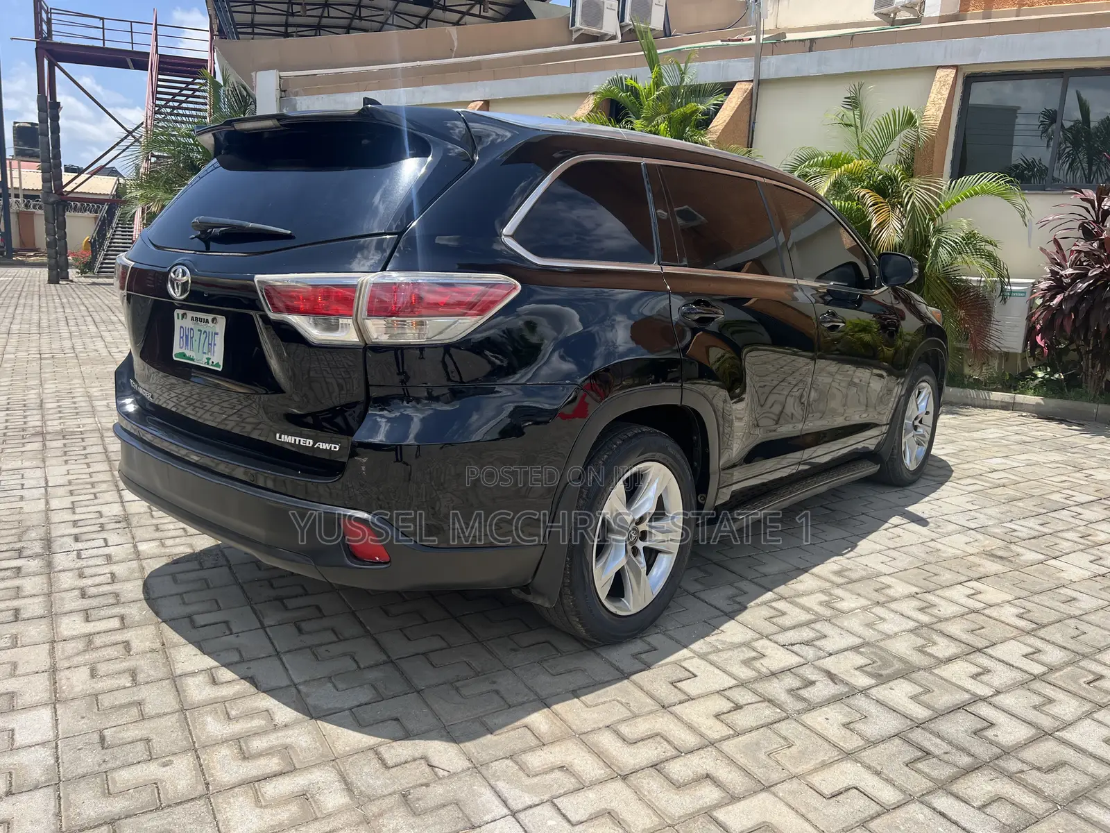Toyota Highlander Limited Platinum V6 4x4 (3.5L 6cyl 6A) 2016 Black