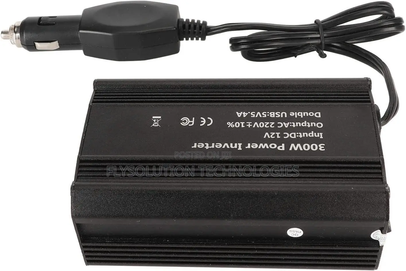300W Potable Car Inverter DC AC Converter DC12V to 220V