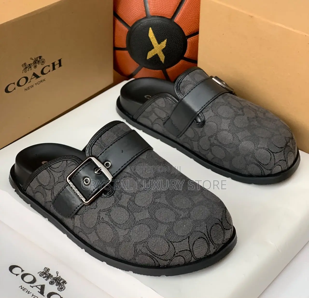 Coach Quality Luxury Men Authentic Half Shoe