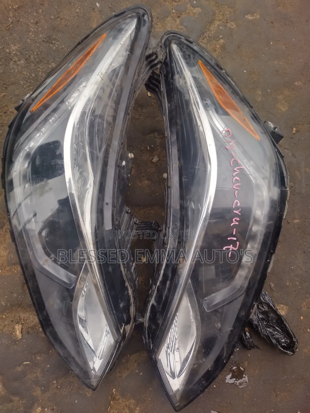 Set of Head Lamp Cruze 2017