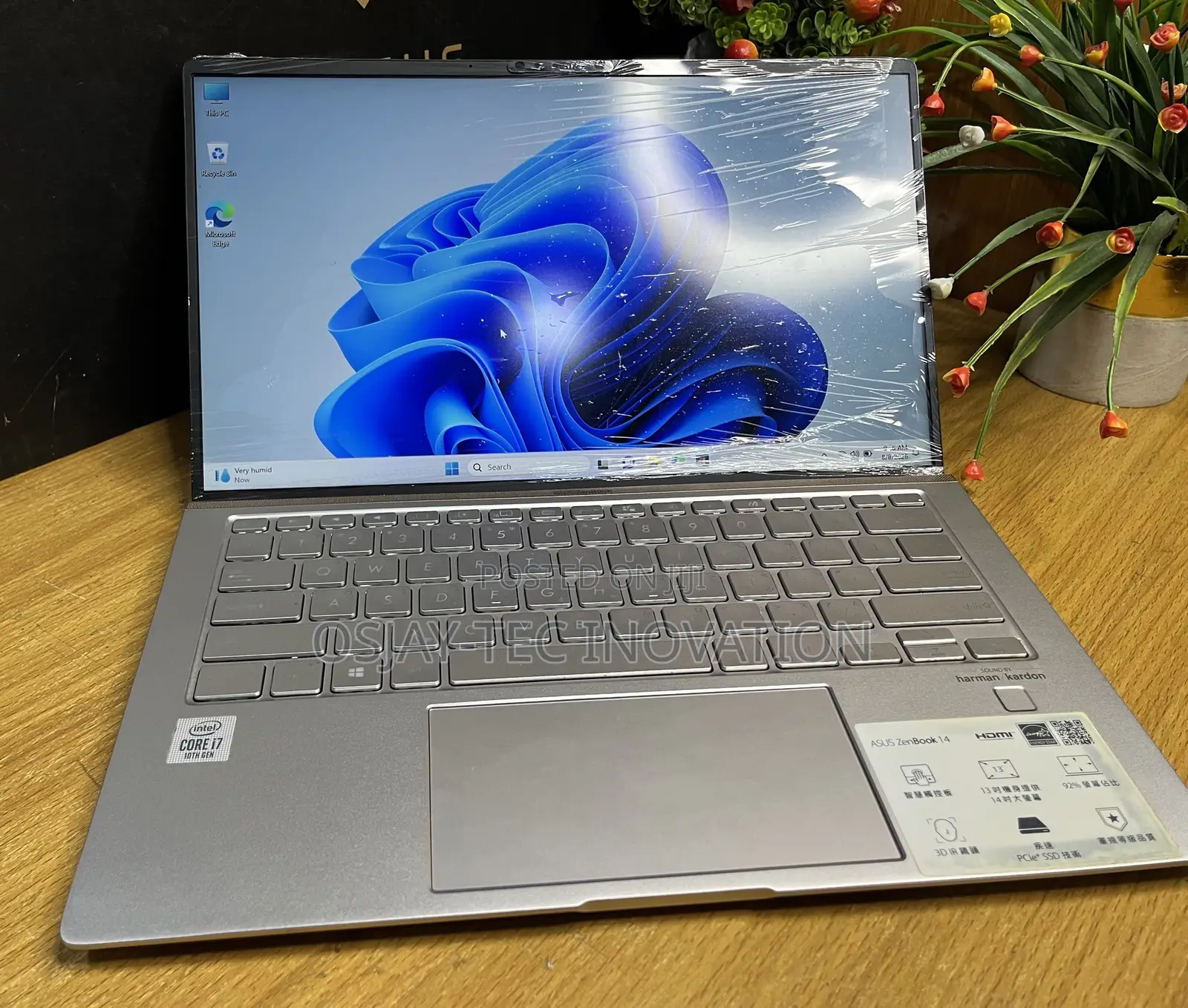Laptop Asus Zenbook 14 UX434 32GB Intel Core i7 SSD 256GB