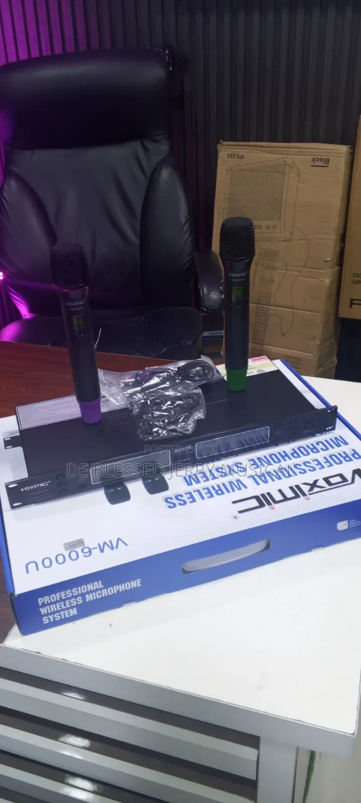 Voximic Vm6000u Wireless Microphone