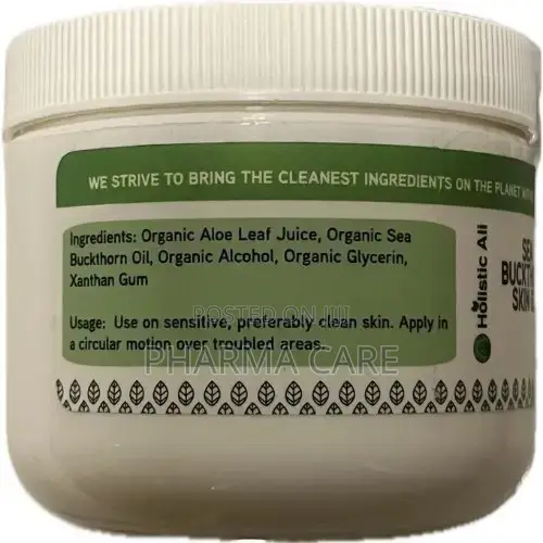 Organic Sea Buckthorn and Aloe Skin Gel 100 G
