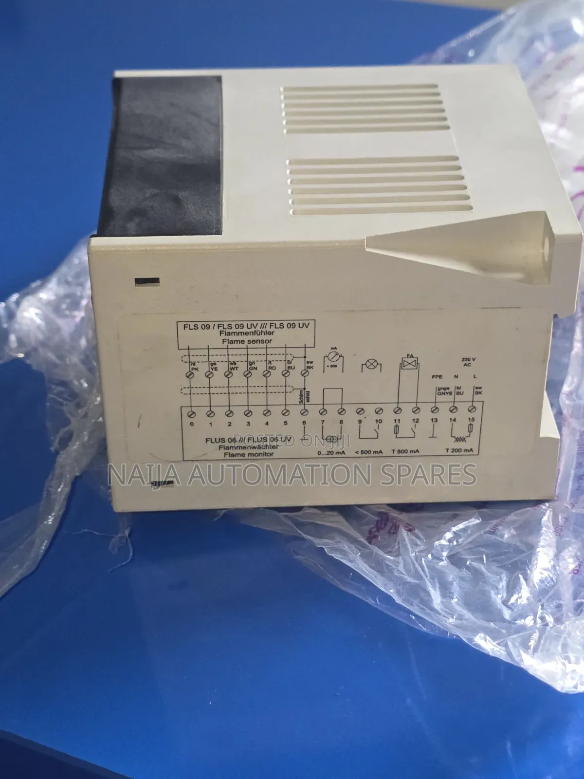 Seavis Saacke | Flus 06 Uv | Based Flame Detector | K7-8385-602164