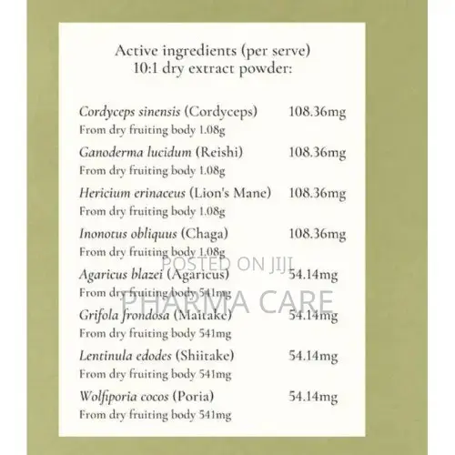 Mason's Mushrooms Blend 50g Lion's