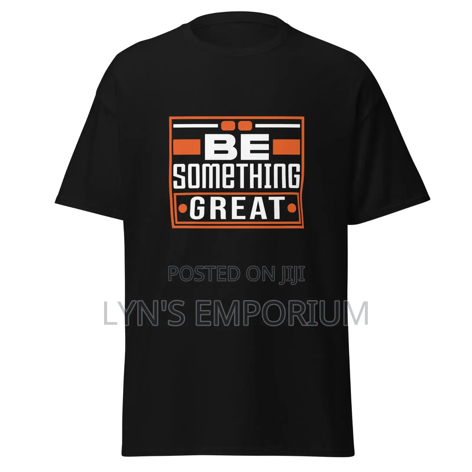 Classic Graphic T-Shirt - BE SOMETHING GREAT