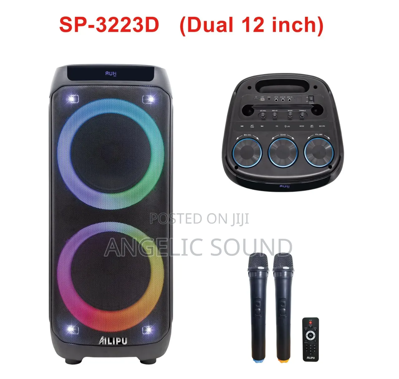 Original Ailipu 12 Inches Speaker Model No SP 3223D
