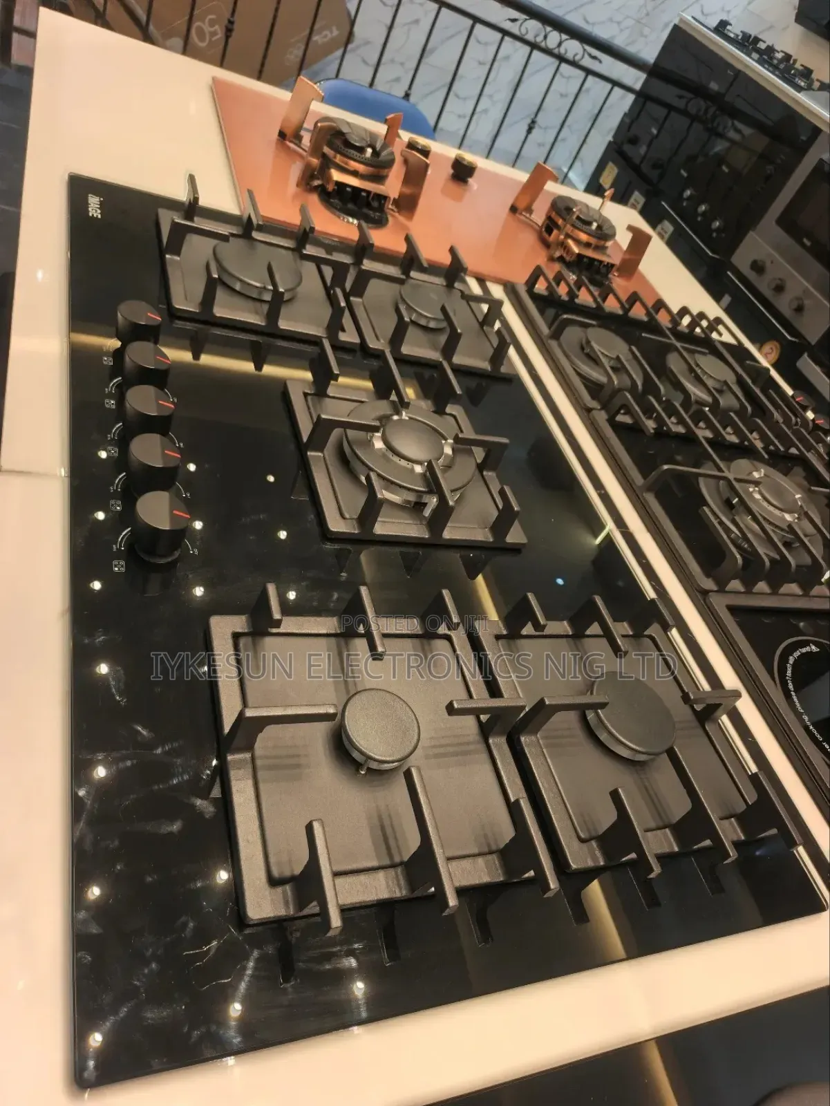 Original IMAGE Built-in 90CM With SAFETY DEVICES 5 Burners Gas HOB.