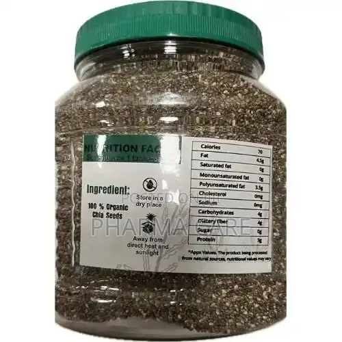 Oragnic Chia Seeds- 453grams