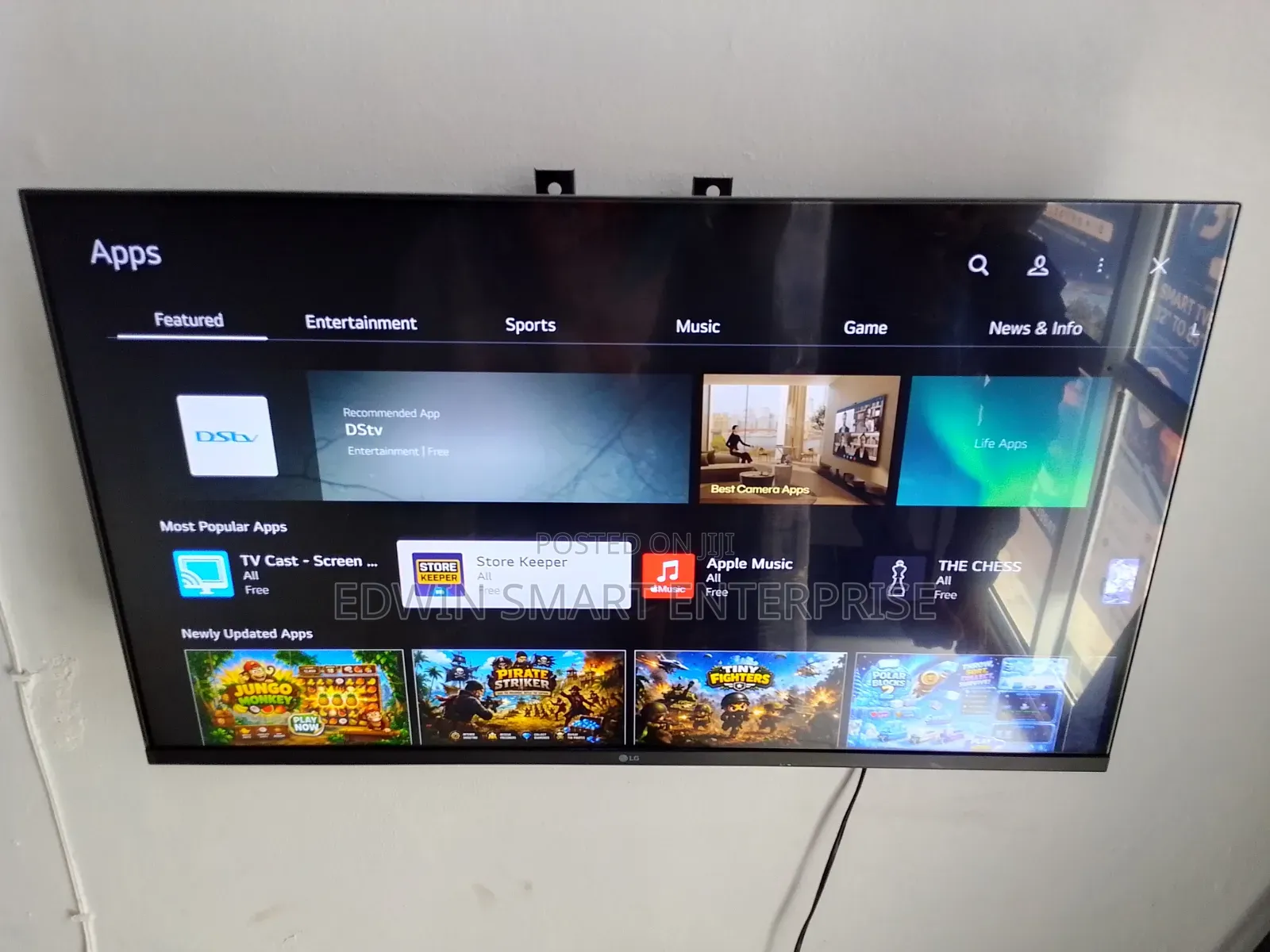 LG Smart Frameless Television