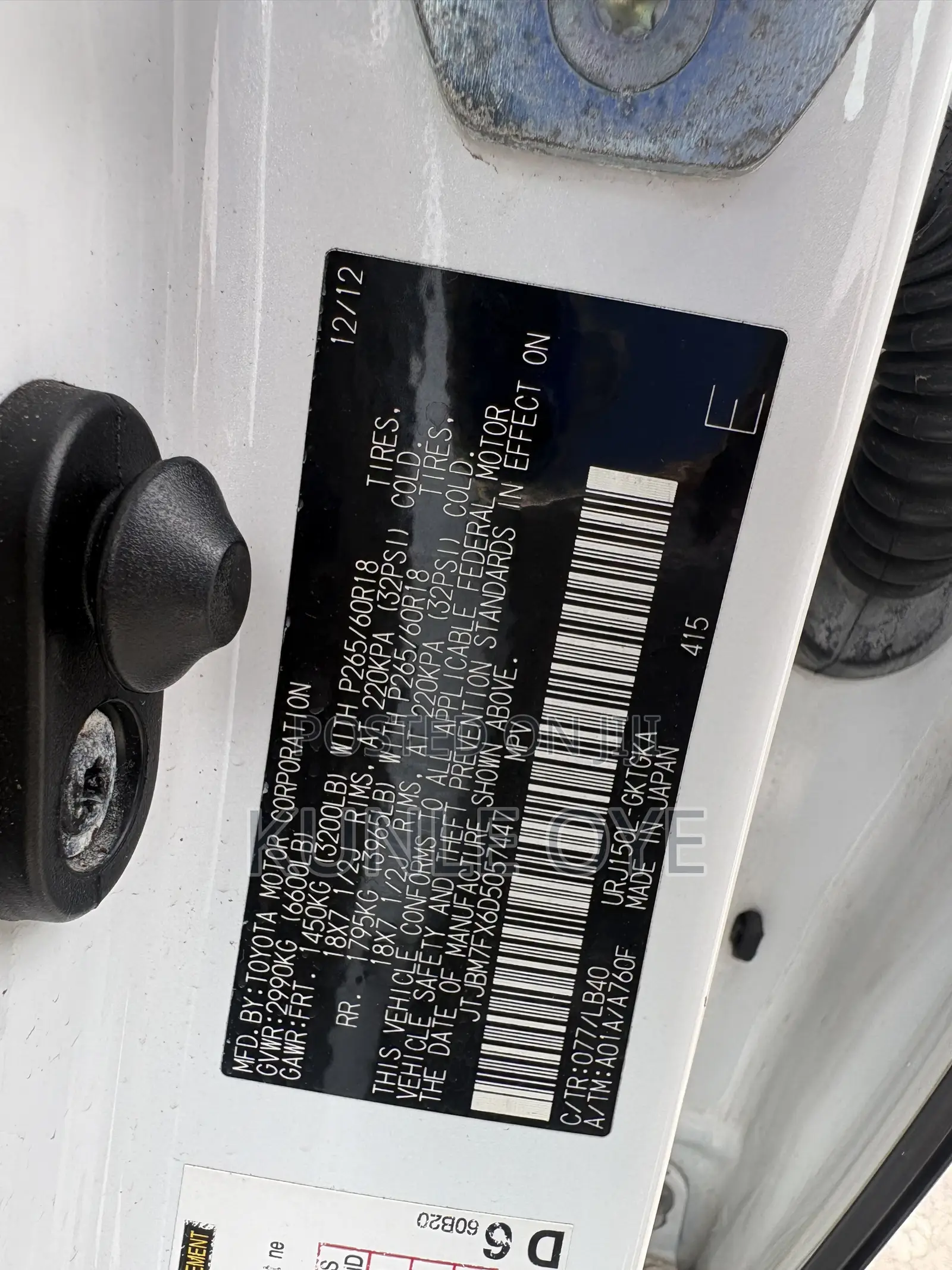 Lexus GX 460 Base 2013 White