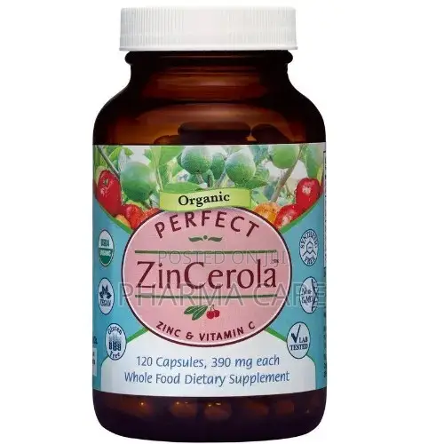 Zinc & Vitamin C Super 120 Capsules Zincerola
